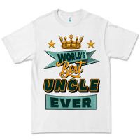 White world's best uncle ever Premium Tee - Jasminsmagicworld
