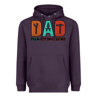 Plum dad man myth legend Heavyweight Hoodie - Artiststas