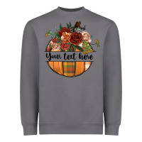 Storm preview customize floral pumpkin Heavyweight Sweatshirt - BundleAndBundleShop