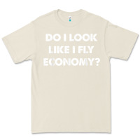 Bone do i look like i fly economy air travel first class traveler t shirt Premium Tee - minhPixels