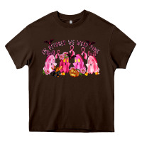 Chocolate Brown in october we wear pink Heavy Core Tee - LillyAllenDesigns