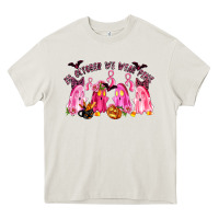 Cream in october we wear pink Heavy Core Tee - LillyAllenDesigns