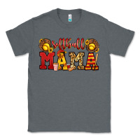 Charcoal Heather softball mama Classic Tee - Jasminsmagicworld