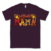 Plum softball mama Classic Tee - Jasminsmagicworld