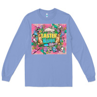 Colony Blue Easter Nurse Easter Day tumbler Long Sleeve Tee - HowdyJamesFarm