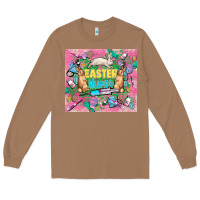 Toasted Coconut Easter Nurse Easter Day tumbler Long Sleeve Tee - HowdyJamesFarm