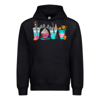 Black race day coffe cup Urban Hoodie - AdoDesignShop