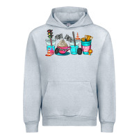 Heather Grey race day coffe cup Urban Hoodie - AdoDesignShop