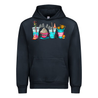 Navy race day coffe cup Urban Hoodie - AdoDesignShop