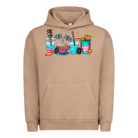 Pigment Burro race day coffe cup Urban Hoodie - AdoDesignShop