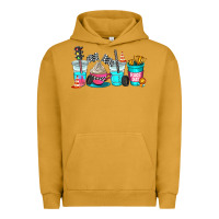 Pigment Peanut Butter race day coffe cup Urban Hoodie - AdoDesignShop
