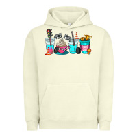 Pigment Pistachio race day coffe cup Urban Hoodie - AdoDesignShop