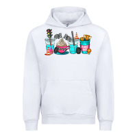 White race day coffe cup Urban Hoodie - AdoDesignShop