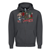 Smoke I Run Hot Cocoa And Christmas Cheer Zipper Hoodie - CowhideDigitalArt
