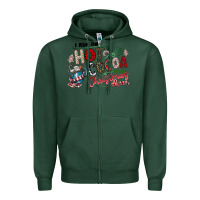 Sports Green I Run Hot Cocoa And Christmas Cheer Zipper Hoodie - CowhideDigitalArt