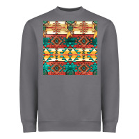 Storm native american aztec seamless pattern Heavyweight Sweatshirt - BundleAndBundleShop