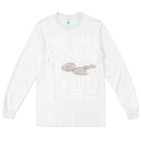 White Clam Diggers Funny Quote Gift Long Beach Peninsula Long Sleeve Tee - minhPixels