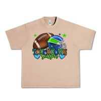 Burro Touchdown season American football green and blue Urban Heavy Tee - HowdyJamesFarm