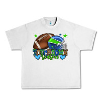 Lunar Rock Touchdown season American football green and blue Urban Heavy Tee - HowdyJamesFarm