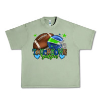 Oil Green Touchdown season American football green and blue Urban Heavy Tee - HowdyJamesFarm