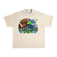 Sandshell Touchdown season American football green and blue Urban Heavy Tee - HowdyJamesFarm