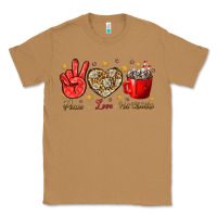 Toasted Coconut Peace love hot chocolate Classic Tee - NancyCooperArtShop
