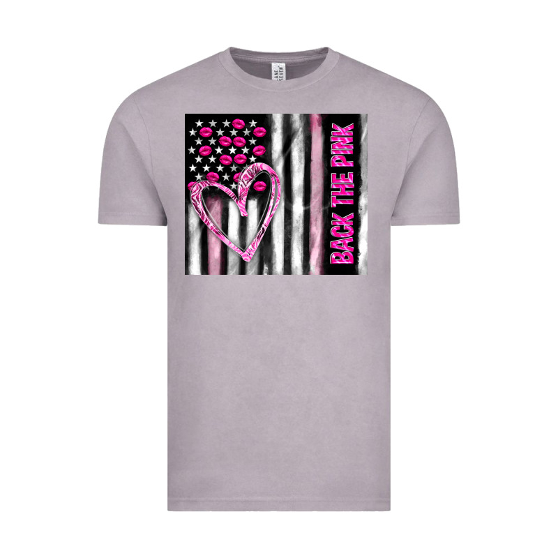Back The Pink Vintage Tee by TumblerDesignByShophia | Teevron