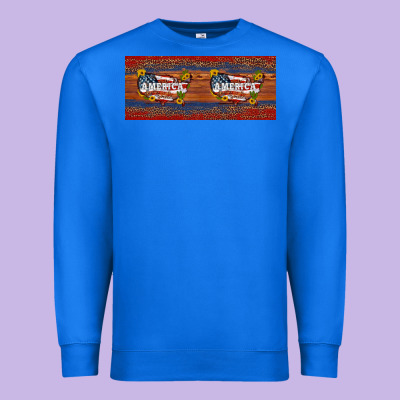 Usa Map 11oz Mug Premium Sweatshirt Designed By Artiststas