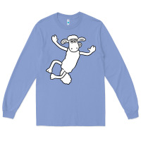 Colony Blue shaun the sheep Long Sleeve Tee - minhPixels