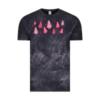 Pink Christmas Cakes Vintage Tee | Teevron