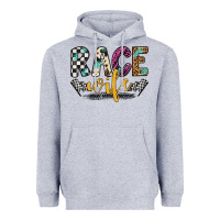 Heather Grey race wife Heavyweight Hoodie - Artiststas