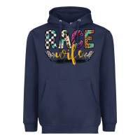 Navy race wife Heavyweight Hoodie - Artiststas