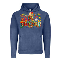 Vintage Denim cinco de mayo pe teacher Vintage Hoodie - CowGirlArtShop