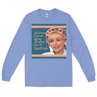 Colony Blue Truvy Steel Magnolias Suffering Funny Movie Quote Long Sleeve Tee - minhPixels