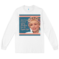 White Truvy Steel Magnolias Suffering Funny Movie Quote Long Sleeve Tee - minhPixels