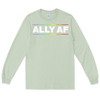 Matcha Ally AF Pride Rainbow Shirt  Proud LGBTQ Ally TShirt Long Sleeve Tee - minhPixels