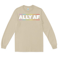 Mushroom Ally AF Pride Rainbow Shirt  Proud LGBTQ Ally TShirt Long Sleeve Tee - minhPixels