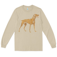 Mushroom Vizsla Dog Owner Funny Gift I Love My Vizsla Dog Vizsla Long Sleeve Tee - minhPixels
