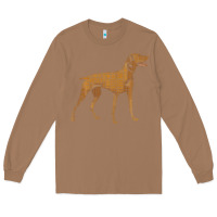 Toasted Coconut Vizsla Dog Owner Funny Gift I Love My Vizsla Dog Vizsla Long Sleeve Tee - minhPixels