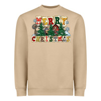 Mushroom merry christmas Heavyweight Sweatshirt - FaDigitalArtStudio