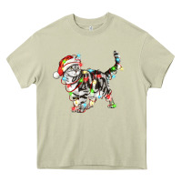 Mossy christmas american shorthair cat Heavy Core Tee - LillyAllenDesigns