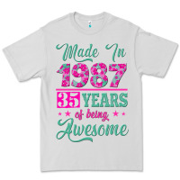 Dove Grey made in 1987, 35 years of being awesome Premium Tee - Jasminsmagicworld