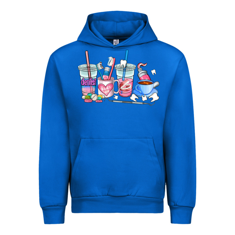 Dentist Coffee Cups Urban Hoodie by AdoDesignShop | Teevron