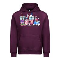 Mauve Wine dentist coffee cups Urban Hoodie - AdoDesignShop