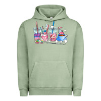 Pigment Oil Green dentist coffee cups Urban Hoodie - AdoDesignShop