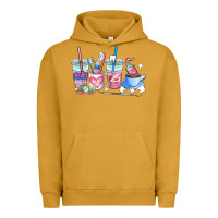 Pigment Peanut Butter dentist coffee cups Urban Hoodie - AdoDesignShop