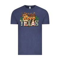Vintage Denim Love Texas 4th of july Vintage Tee - HowdyJamesFarm