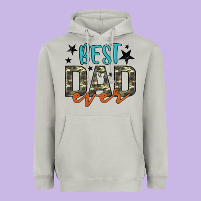 Best Dad Ever Heavyweight Hoodie Designed By Artiststas