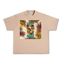 Burro badass mama with flowers Urban Heavy Tee - TumblerDesignByShophia
