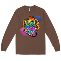 Chestnut love is love pride Long Sleeve Tee - Jasminsmagicworld